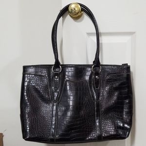 Tote with laptop sleeve